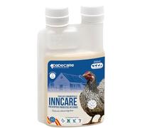 DADECARE Preventivo Parasitos Internos Natural 250 ml - Gallinas, Aves de Corral y Exóticas - Previene y Trata Problemas digestivos - Fórmula Natural - Extracto de Ajo y Oregano - Inncare