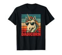 Dadicorn Día del Padre Mejor Papá Unicornio Camiseta