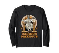 Dadicus Maximus Funny Romana Mitología Día del Padre Broma Manga Larga