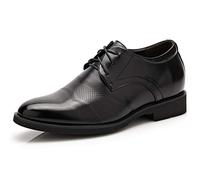 DADIJIER Zapatos De Elevador De Altura Creciente De Cuero De La PU De Los Hombres De 6 CM Taller Classic Lace Up De Negocios Oxfords (Plantilla Extraíble) Fashing Sneak