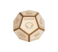 Dado De 12 Caras De Madera - Juego Divertido para Decisiones Y Dado Poliédrico - Juego De Mesa para Viajes Hogar Fiestas Universitarias Aventuras En Casa Y Escolares