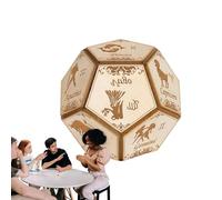Dado De Decisión 12 Caras,Accesorio De Juego Poliédrico Para Fiestas Y Fiestas | Accesorio de Viaje para Salidas Escolares Escapadas Estudiantes y Partidos Entre Amigos