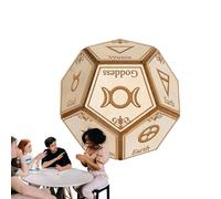 Dado Decisor de 12 Lados | Juego Divertido para Decisiones Y Dado Poliédrico - Juego de Mesa Asistente para Toma de Decisiones en Viajes, Hogar, Residencias, Escuela y Aventuras