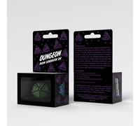 Dado dungeon generator negro y verde - q workshop