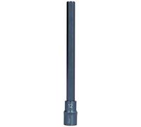 Dado para destornillador hexagonal con estrella de seguridad de acero de aleación S2, 1/2 pulg.