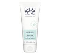 DADO SENS Crema de lavado de 100 ml de PURDERM, limpieza profunda suave para pieles impurezas de todas las edades, también ayuda a la terapia para el acné y el acné tardío, adecuada para pieles