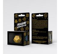 Dado treasure generator amarillo y negro - q workshop