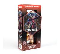 Dados de aventura D&D (clase de hechicero: naranja)