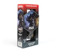 Dados de Aventura D&D (Clase Rogue: Negro)