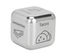 Dados de Cena de Acero Inoxidable, Toma de Decisiones, Vínculo Familiar, Comida Romántica Sorpresa
