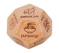 Dados de cita nocturna - Dados románticos de comida nocturna, juego de 12 caras para parejas, ideal para el día de San Valentín, conversaciones divertidas, actividades de vinculación, aniversarios