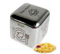 Dados de comida para parejas, dados para decisiones de comida, dados de decisión para parejas | Date Night What for Dinner - Él su cita, idea de postre, cubos de comida, diversión para decisiones de