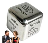 Dados de comida para parejas, parejas, qué para cenar, juegos de dados para una cita nocturna, dados de decisión para él, ella, idea para una cita, dados de comida, comida decisiva, diversión para el