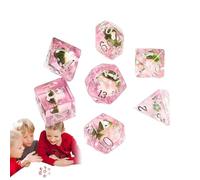 Dados de con setas, juego de dados de con setas, pequeños dados de resina