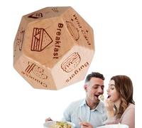 Dados de decisión de comida, dados de decisión de cena, dados de cita nocturna, regalos de pareja, regalos del día de San Valentín, regalos de cumpleaños, regalos de boda, regalos divertidos. (12