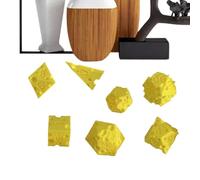 Dados De Juego | 7 Piezas Dados De Queso para Juegos De Mesa | Accesorio Divertido Impreso En 3D para Toma De Decisiones Aprendizaje De Matemáticas | Juegos De Mesa Aula Viajes Noche Familiar Fiesta