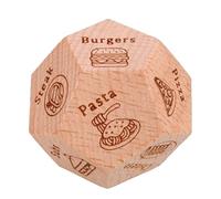 Dados De La Alimentación Para La Cita De Amantes - Divertido Juego De Dados Para Decidir Comida Para Parejas | Conjunto Portátil Con Ideas Creativas Para Una Cita Galan