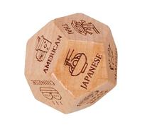 Dados de noche para pareja - Juego de dados de 3 x 3 cm | Herramienta de decisión de película reutilizable | Decidente de noche para pareja | Decidente de cena para el día de San Valentín, relleno de