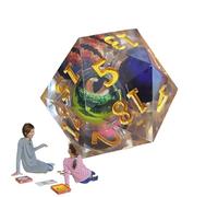 Dados de núcleo líquido, Dados de Globo Ocular líquido - Resina rol de Juego Dados oculares | Accesorios de rápidos y Efectos de Juego, artesanías Hechas a Mano de múltiples Lados para niñas para niñ