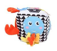 Dados de Relleno de algodón, Juguete Suave para educación temprana, Desarrollo de Tela para bebé, Dados de Cangrejo para Edades de 0 a 3 años