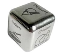 Dados decisivos de comida, juegos de dados para la cena, dados de decisión para parejas, idea romántica de comida para él, ella, para el día de San Valentín