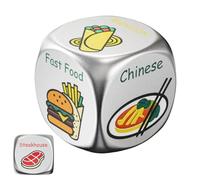 Dados DeeDécision Dee Cena - Juego DeeDés Dee Dee Decisión DeeComidas Aleatoria Di - Juego DeeDés DeeDeeDecision DeeComidas Aleatorias, Juego De Mesa DeeChoice De Comida Divertida Para Less Parejas Y