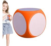 Dados en Escribe en - 10 cm Dice de Espuma borrable | Historia para niños | de Actividad, Juguetes de Juego Infantil, Herramientas de Aprendizaje en el Aula, artesanía de Bricolaje
