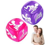 Dados eróticos, Juego de dados de 2 piezas, posiciones sexuales para parejas, Dados Eróticos Con Posturas Sexuales, Regalo Para Pareja, Adultos Y Fiestas