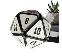 Dados Geniales,Juguetes Sensoriales Anti-Estrés Impresos En 3D - Dados de Sensorial para Adultos | para Reuniones En Mesa Coleccionistas Niños Adultos Casa Oficina