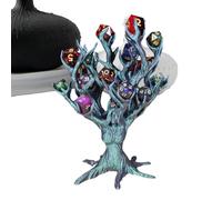 Dados Impresos en 3D, Escultura de árbol, Bandeja de de 7 x 5 Pulgadas con Base Estable, Torre de Dados de Resina, Organizador de Mesa con diseño único, Accesorio para Hombres y Mujeres