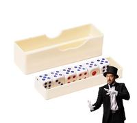Dados mágicos: accesorios de trucos pequeños, accesorios de kit de dados de mago | Herramientas de dados de juego para actuaciones de primer plano, magia portátil para eventos navideños y celebracione