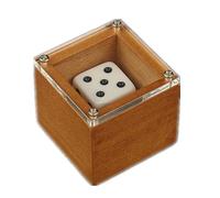 Dados mágicos de números de rendimiento de números, truco clásico de truco mágico de puntos, cambio de número, dados de juguete de juguete de instrucciones, ilusión de escenario