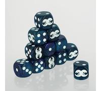 Dados morado verdoso para jugar Cultos Genestealer