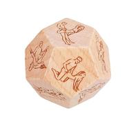 Dados para ella, él, ideas de regalo para parejas, juegos de dados de decisión de alimentos, regalos de dados de madera de San Valentín para adultos, hombres, mujeres, adultos, regalos del día de San