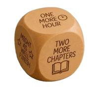 Dados para Juego Cubo De Madera para Decisión Y Lectura
