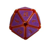 Dados Sensoriales para Inquietos: Juego De del Estrés Poliédrico, Herramienta De Entrenamiento De Enfoque Calmante, Ayuda para La Relajación De La Ansiedad para Reuniones De Mesa, Oficina En Ca