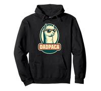 Dadpaca Funny Alpaca Dad, Día del Padre Papá Broma Sudadera con Capucha