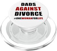 Dads Against Divorce - Conservative Men's Pro-Marriage Quote PopSockets PopGrip para MagSafe