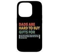 Dads Are Hard To Buy Gifts For Funny Father's Day Design Carcasa para iPhone 14 Pro