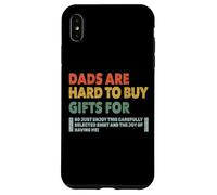 Dads Are Hard To Buy Gifts For Funny Father's Day Design Carcasa para iPhone XS MAX