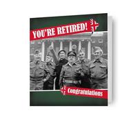 Dad's Army Tarjeta de jubilación