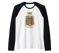 Dad'S Gas Silent But Dadly Funny Día del Padre Pedos Papá Camiseta Manga Raglan