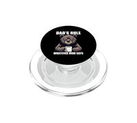 Dad'S Rule Whatever Mom Says PopSockets PopGrip para MagSafe