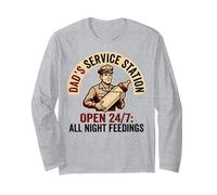 Dad'S Service Station All Night Feedings Fatherhood Manga Larga