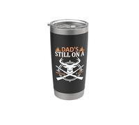 Dad's Still On A Hunting Trip Hunter Life Adventure Nature Vaso térmico de acero inoxidable de doble pared
