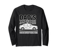 Dad'S Taxi Service Open 24 Hours 7 Days A Week Manga Larga