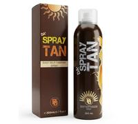 Da'Dude Spray Tan, Autobronceador Corporal y Facial, Bronceador Sin Sol de Secado Rápido, Spray con Bronceado Gradual para Cara y Cuerpo, Resultado Natural en 6 a 8 Horas, 200 ml