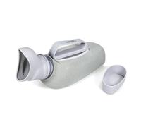 DaDYearn - Orinarios portátiles para mujer, gran capacidad de 1200 ml, material TPE suave, suave y sin bordes, cubierta de tela cálida, producto de primera calidad para mujer