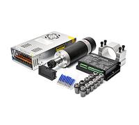 Daedalus Kit de Motor de Husillo Sin Escobillas CNC, 600w, ER16, 48V DC, 9000RPM