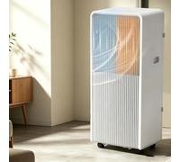 DAEFAG Aire Acondicionado Portátil Inverter Móvil con Enfriar Calentar Deshumidificar Ventilador, Panel Control Inteligente, Filtro Antipolvo, Ruedas 360°. Comes with, Q2